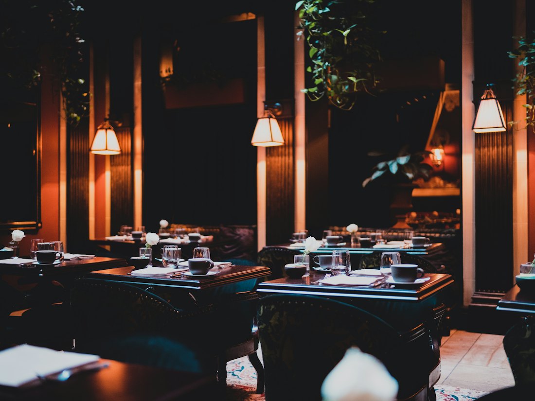 Restaurant dining room